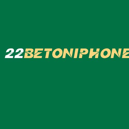 Logo da 22BETONIPHONE