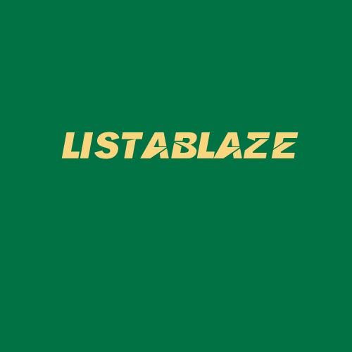 Logo da LISTABLAZE