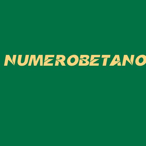 Logo da NUMEROBETANO